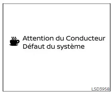 Système d'alerte vigilance conducteur intelligent (selon l'équipement)