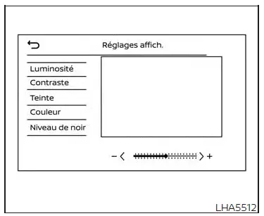 Caméra de marche arrière (selon l'équipement)