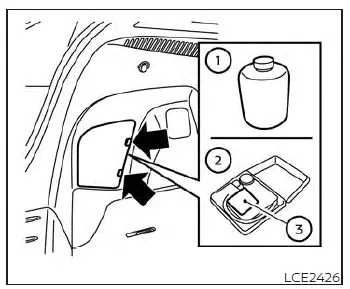 Réparation d'un pneu crevé