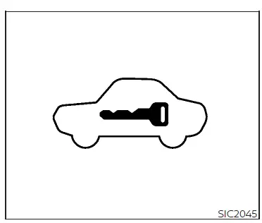 Système antidémarrage du véhicule NISSAN